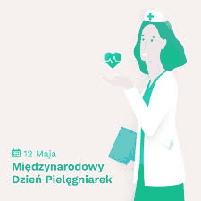 Pielęgniarka trzymająca serce na dłoni 12 maja